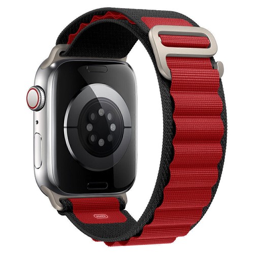 Correa de nailon alpina para Apple Watch Series10 9 8 7 6 5 4 Ultra Loop 44/45/49 mm - Imagen 31 de 43