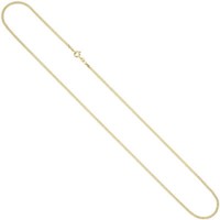 2,1Mm Panzerkette Kette Collier Halskette Goldkette Aus 585 Gold Gelbgold 55Cm