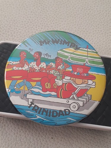Mr Wimpy Trinidad Vintage Badge - Picture 2 of 3