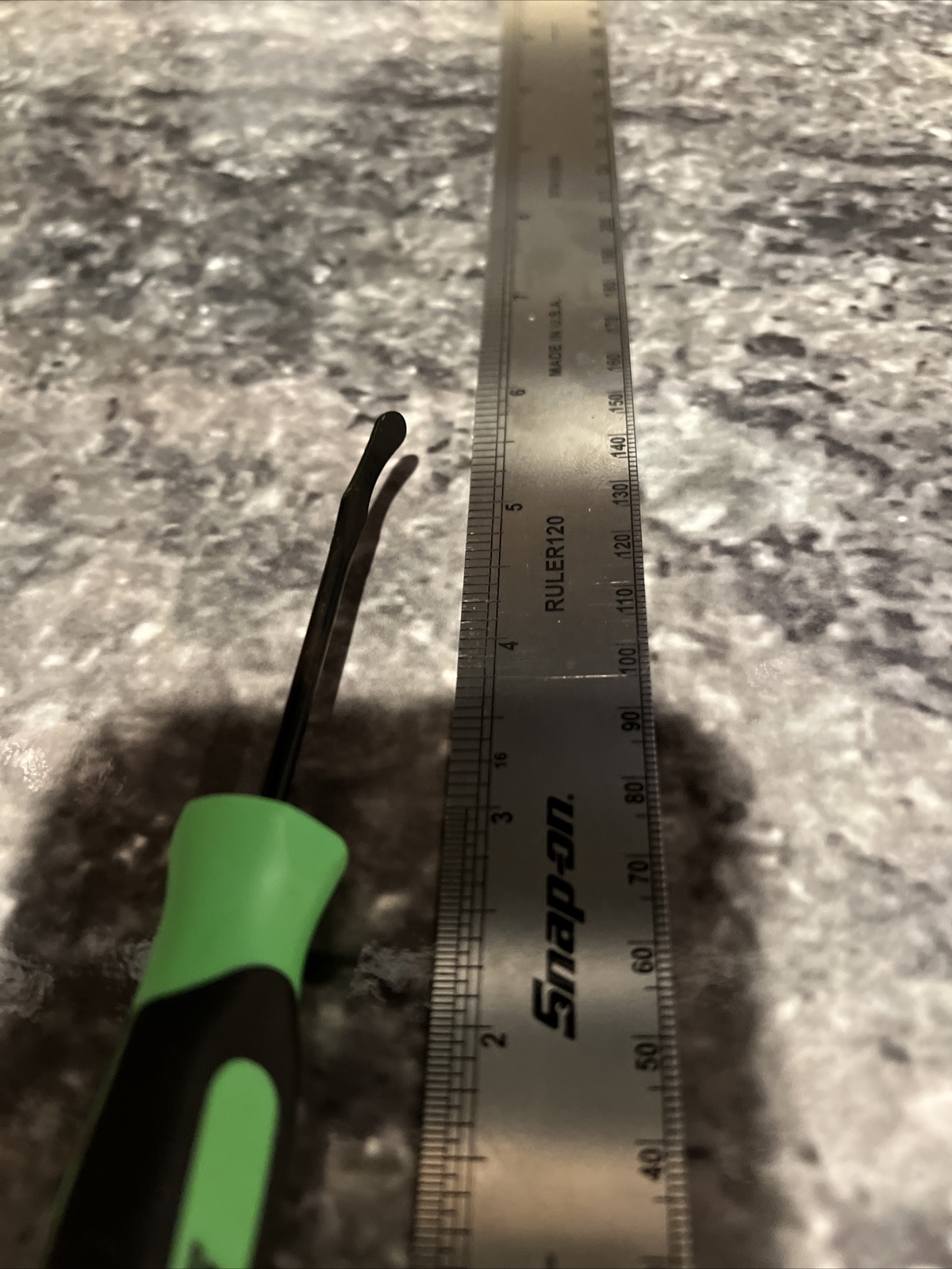 Snap-on sgsr2ag 5-1/2" mini soft grip spoon seal removal tool green | eBay
