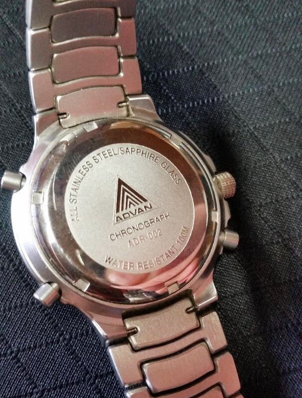 ADVAN クロノグラフ ADR-002 SEIKO製 稼働品 Near Mint Seiko x ADVAN Chronograph ADR-002 Watch Analog