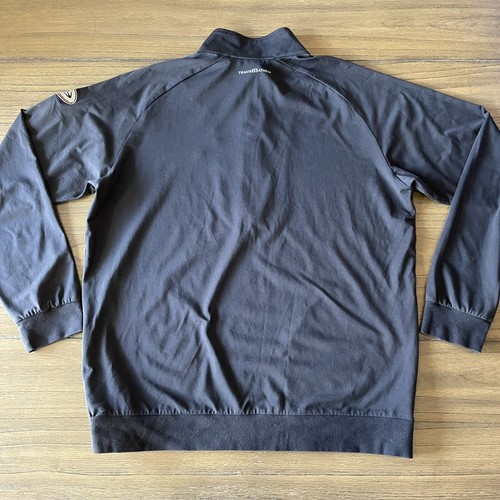 Travis Mathew Zachary 1/4-Reißverschluss Golfpullover mit Taschen schwarz Größe Large - Bild 5 von 6