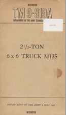 448 Page 1951 Tm 9-819a Gmc M135 6x6 Truck 302 6 Cylinder Engine Manual On Cd
