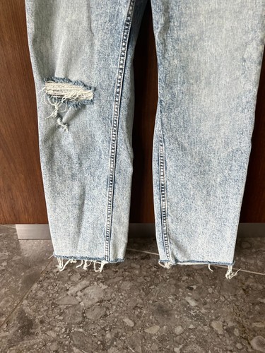 Pantalones de mezclilla Hudson Remi rectos recortados lavados ácidos para mujer talla 25 - Imagen 3 de 7