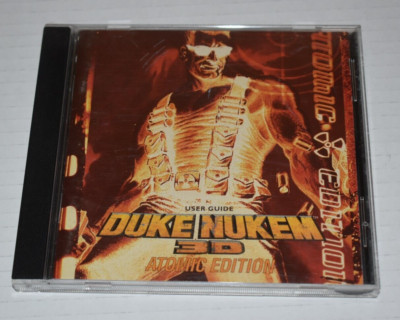 Duke Nukem 3D: Atomic Edition (PC 1996, 3D Realms) Disc with Manual