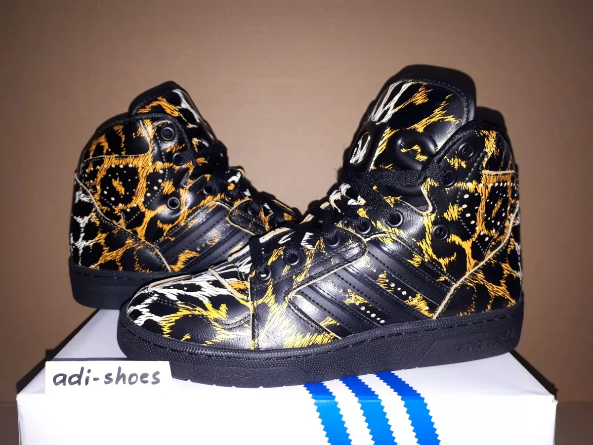 ADIDAS JEREMY SCOTT INSTINCT HI LEOPARD UK 4-6 bones D65985 tiger wings 3.0 | eBay