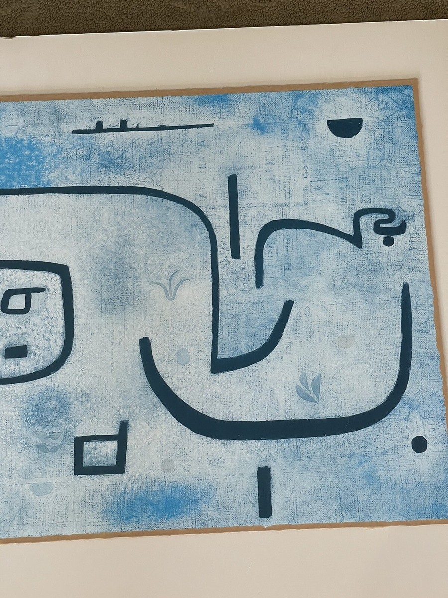 PAUL KLEE INSULA DULCAMARA 1938 ポスター 額入り Insula Dulcamara, 1938 by Paul Klee