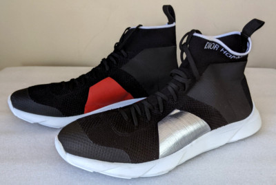 NEW CHRISTIAN DIOR HOMME B21 SOCK SNEAKER SHOES Size 10 1/2 to 11