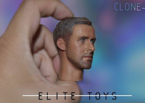 In-Stock 1/6 Scale onesixth Head Sculpt For Ryan Gosling 2049 Clone K ELITE TOYS - Picture 3 of 3
