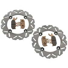 2014 2015 Can-Am Maverick XMR 1000 Rear RipTide Brake Rotors & Severe Duty Pads
