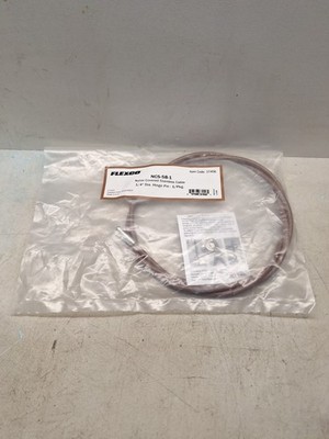 Flexco NCS-58-1 Nylon Covered Stainless Cable 1/4'' Dia. Hing Pin - 1/Pkg