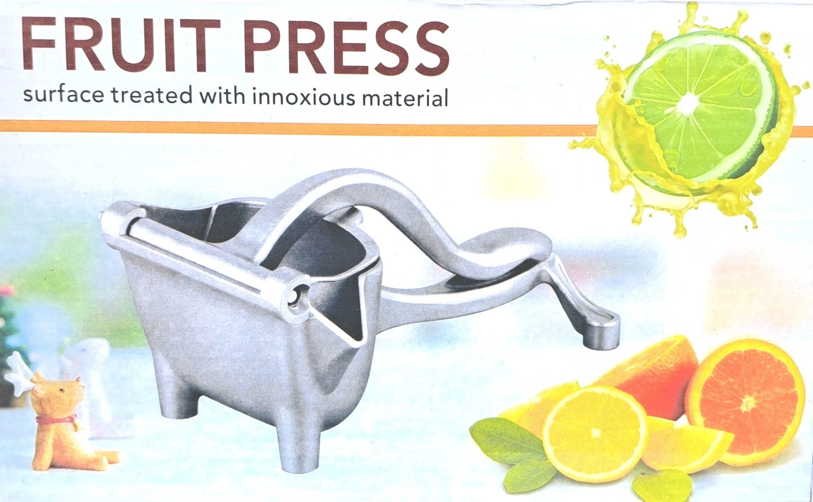 PUDAVOX Hand Juicer, Aluminum Alloy Fruit Juice Squeezer, Portable Manual
Opens in a new window or t