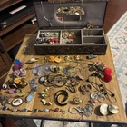 Nice Antique Vintage Estate Costume Jewelry Lot Some 925