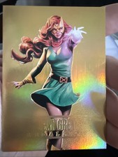 2023 2024 Upper Deck Fleer Ultra Wolverine Gold Medallion JEAN GREY /200