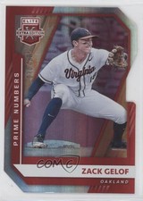 2021 Panini Elite Extra Edition Prime Numbers A Die-Cut /105 Zack Gelof #60 16if