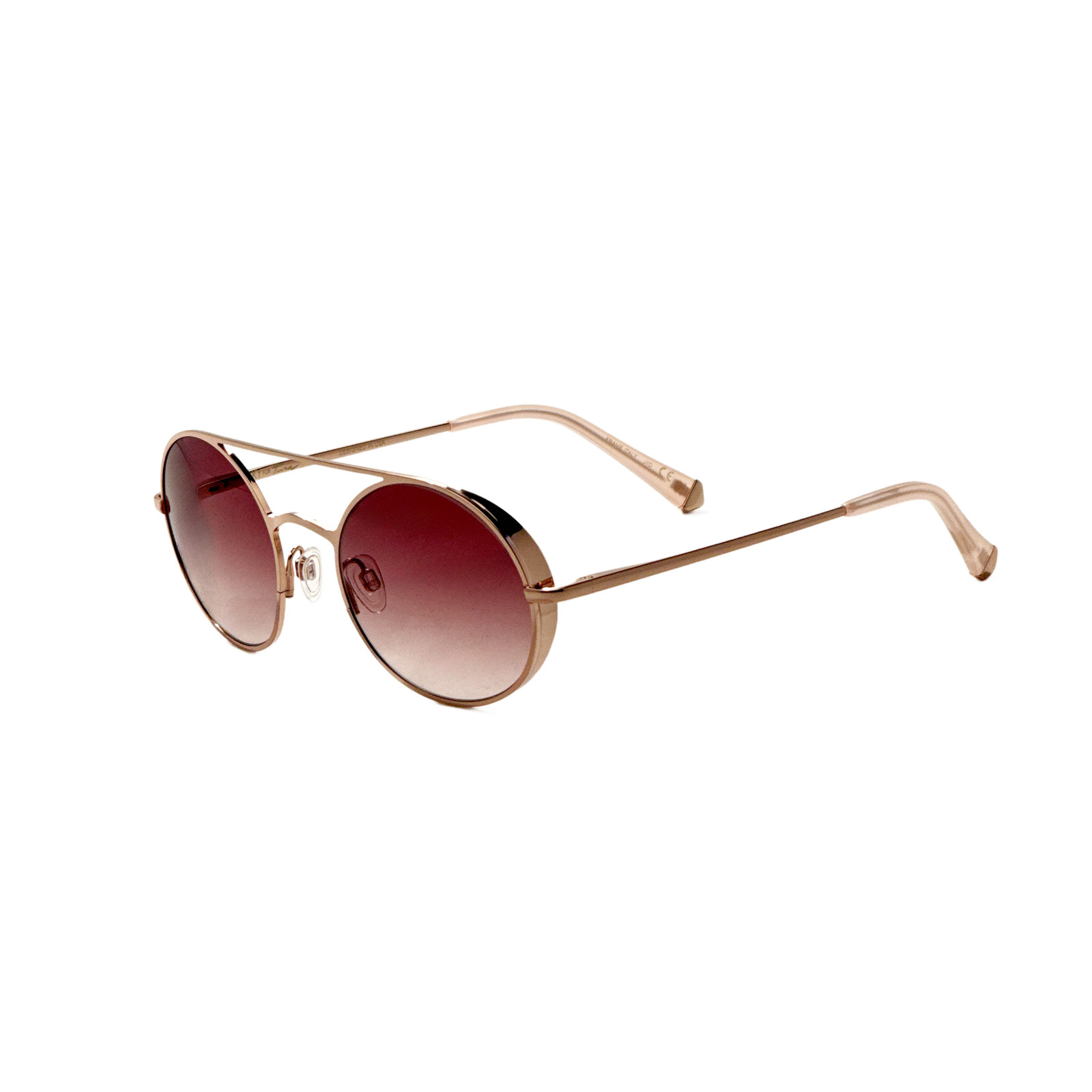 Kate Young Jasmin Women's 50mm Rose Gold Sunglasses K556-RGD-50
