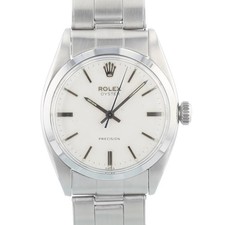 Rolex Oyster Precision 6422 34 mm Silver Dial Stainless Steel Watch