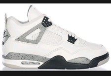 jordan 4 white cement for sale
