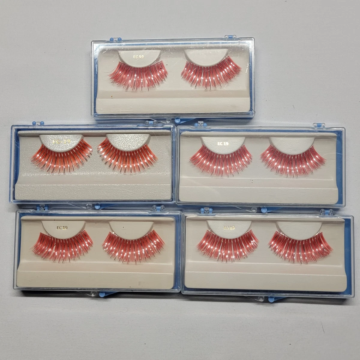 Smiffys Pestañas Rosas Con Plumas – Accesorio De Disfraz Con Pegamento