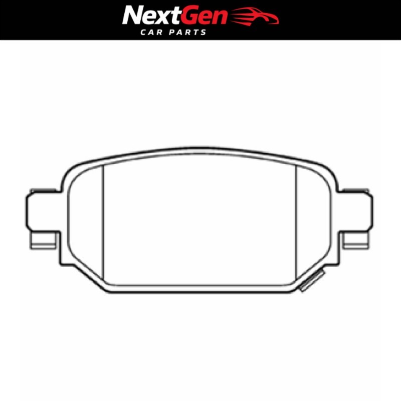 DriveTec Brake Pads for Mazda 3 - 2.0 - 13-19