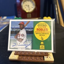 2020 Topps Archives Victor Robles on Card Auto 61/99￼￼ Washington Nationals ￼