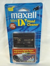 New SEALED Maxell MINI DV Head Cleaner Dry Type Video Cassette MDV/HC1 NEW