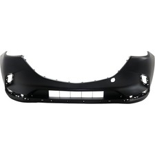Front Bumper Cover Fascia For 2016-2023 Mazda Cx-9 Primed With Fog Lamp Holes