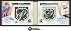 NATHAN MACKINNON SETH JONES 2013 UD THE CUP DUAL ROOKIE AUTO SHIELDS PATCH 1/1