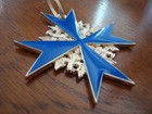 POUR LE MERITE "Blue Max"---GOLD PLATED & MARKD!-- 1916 version with ribbon — photo 4