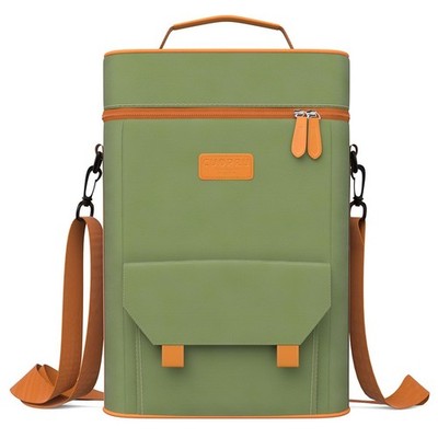 Cuopru Premium Yerba Mate Kit Carrier Tote Bag - Double 36.5 x 24.5 x 13 cm 