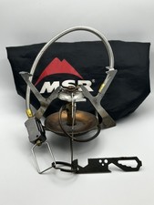 ⭐️ Vintage MSR Simmerlite BACKPACKING GAS STOVE Hiking Camping Folding Cooker ⭐️