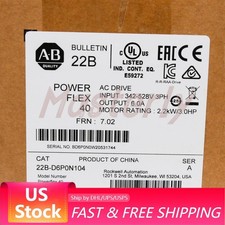 22B-D6P0N104 Allen-Bradley PowerFlex 40 2.2KW...