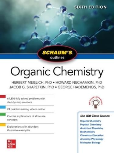 Herbert Meislich Howard Nechamkin Jacob  Schaum's Outline of Organi (Paperback)