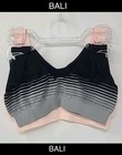 Bali X1J3 Comfort Revolution Microfiber Crop Bra Bralette 2 Pack Black Pink NWT — photo 1