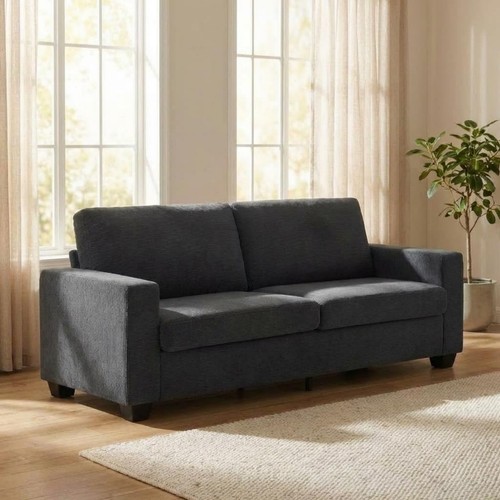 83 Inch Corduroy Loveseat Sofa Couch for Living Room - Deep Seat, Wide Armrests