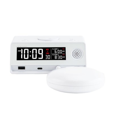 ADESSO Alarm Clock BB-330 Super Bulbul Crash Vibration Loud Volume 100dB