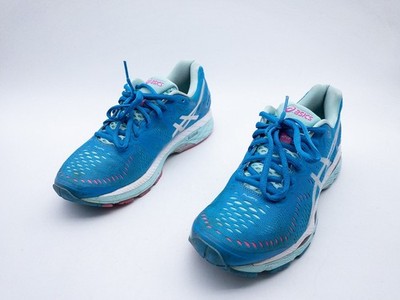 Asics Gel-Kayano Unisex Volleyballschuh Sportschuh Blau Gr. 40 EU Art. 39384-30
