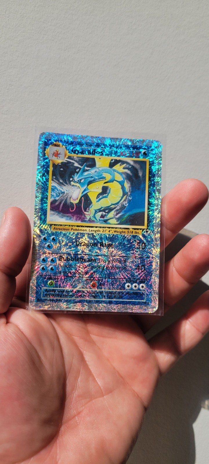 Pokémon TCG Gyarados 12/110 Legendary Collection Reverse Holo 2002 LP
