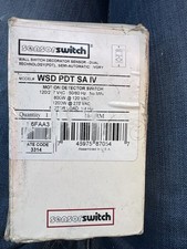 SensorSwitch WSD PDT SA IV Ivory Wall Motion Sensor Switch 120/277V
