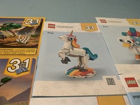 Lego Creator 3 in 1 Instructions MANUALS ONLY For Sets 31058 31140 & 31159