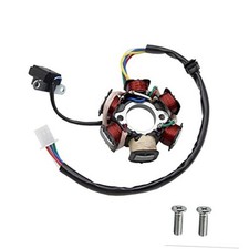 6 Coil 5 Wire GY6 Stator Magneto 6 Coil Pole for GY6 50cc 125cc 150cc Chinese