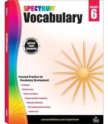 Spectrum | Spectrum Vocabulary, Grade 6 | Taschenbuch | Englisch (2014)