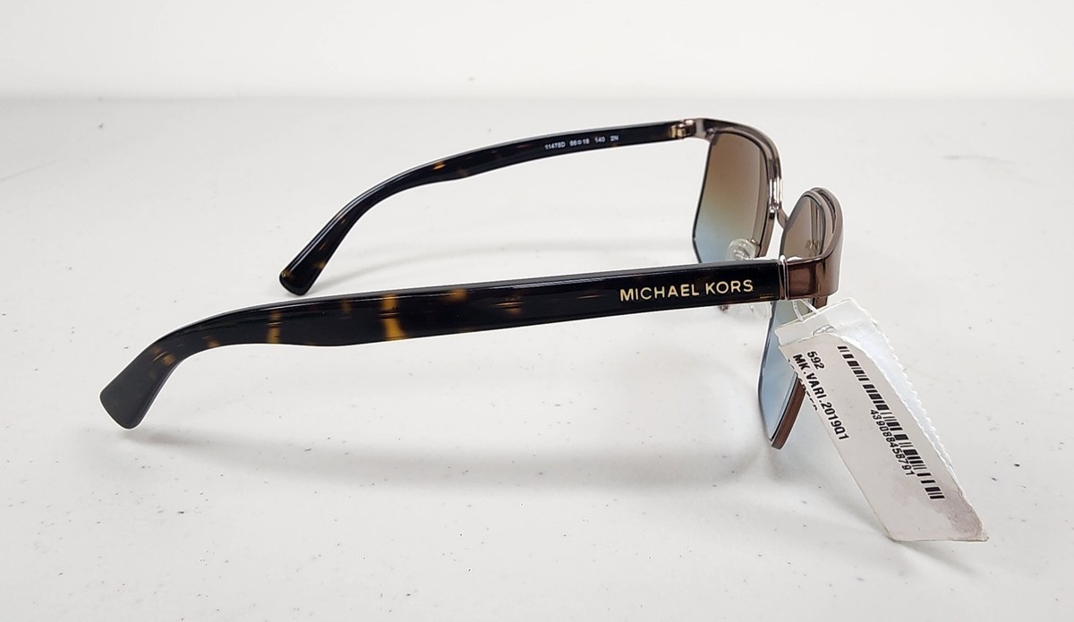 Michael Kors August Sunglasses Polarized Brown Gradient Gold 54 16 140 With Case Sunglasses Michael Kors MK1145B Cadiz | Free Shipping  main image 3