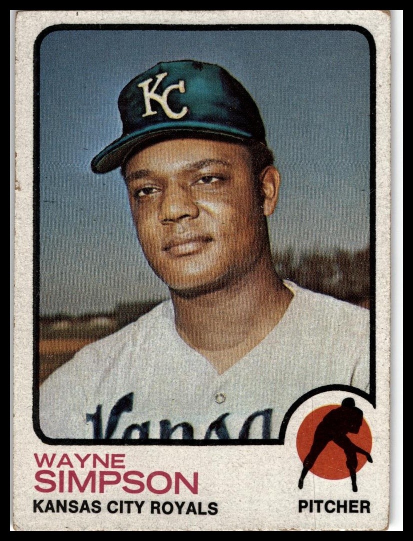 1973 Topps #428 Wayne Simpson