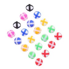 20pcs Children Sticky Balls: Replacement Balls Hook And Loop Sticky Game