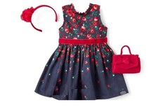 American Girl dress purse and headband for 18" doll NEW Janie and Jack
