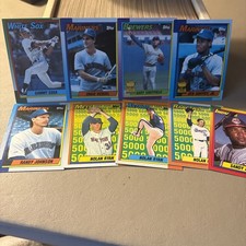 1990 Topps Baseball – Lot of 350+ - No Duplicates Base Set And Traded