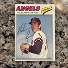 Topps 1977 Nolan Ryan #650 Los Angeles Angels Baseball Card MLB Vintage