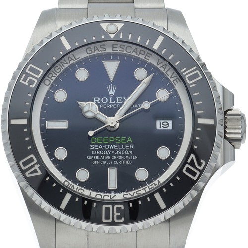 ROLEX Sea-Dweller Deep Sea Watch D Blue 136660 Stainless Steel mensWatch blu...