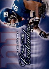 2002 Playoff Contenders All-Time Contenders #AT13 Michael Strahan - FB